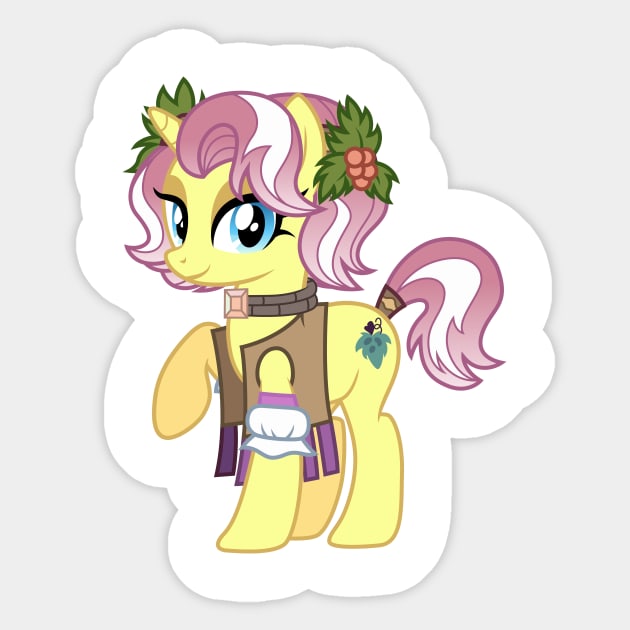 Vignette Valencia pony Sticker by CloudyGlow